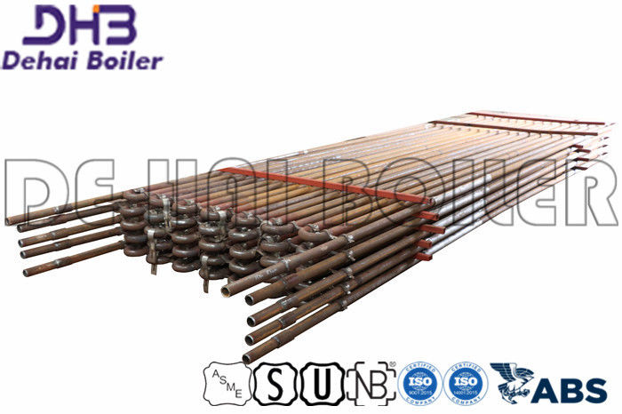 Vertical  Super Heater Coil Panel , Heating Ducts Reduce Smoke Exhaust Temperature