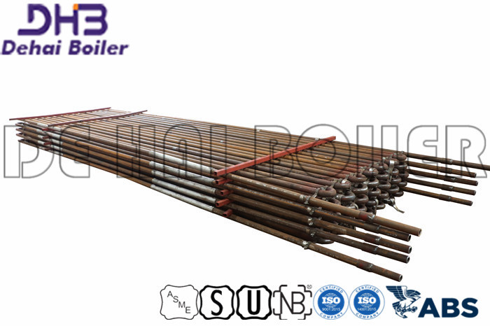 Vertical  Super Heater Coil Panel , Heating Ducts Reduce Smoke Exhaust Temperature